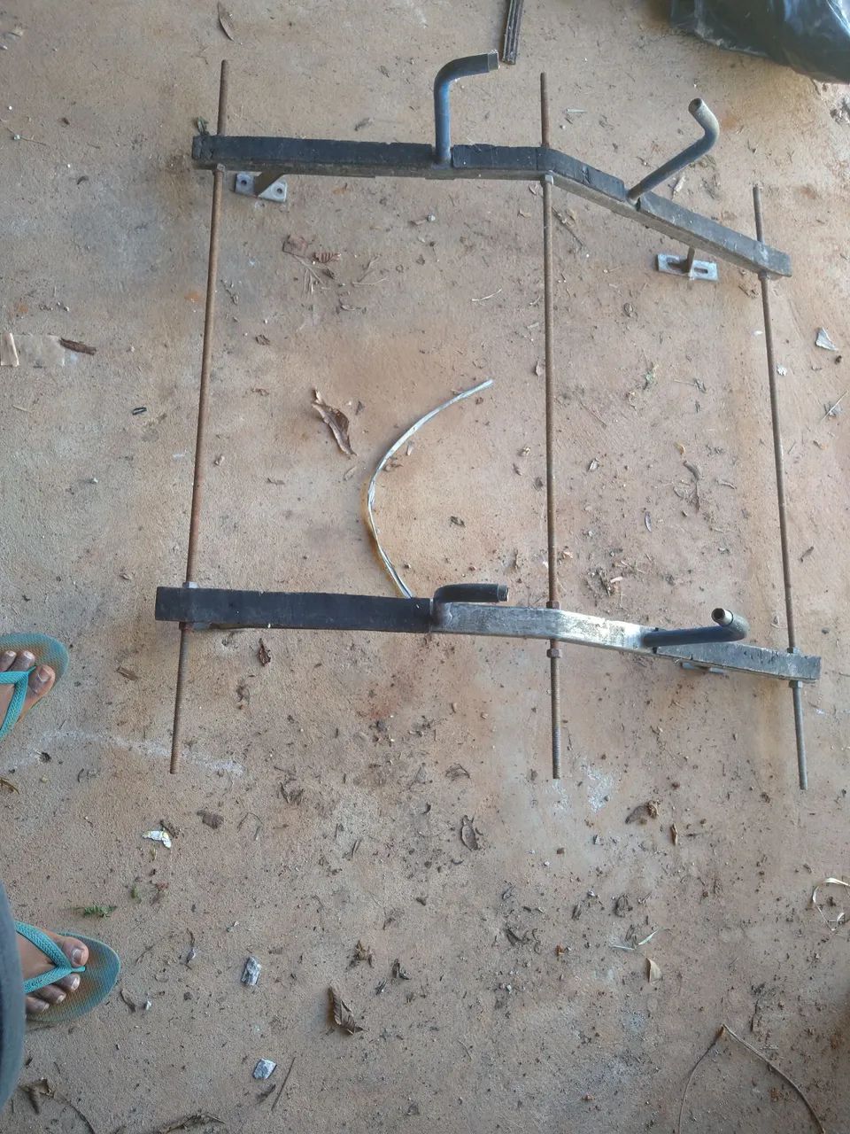 Rack de teto porta escada  - Foto 2
