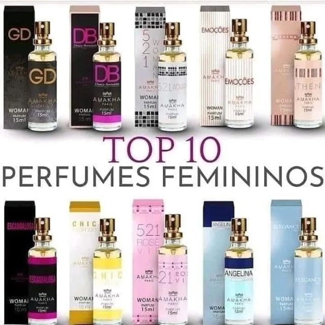 Perfumes Amakha Paris Feminino