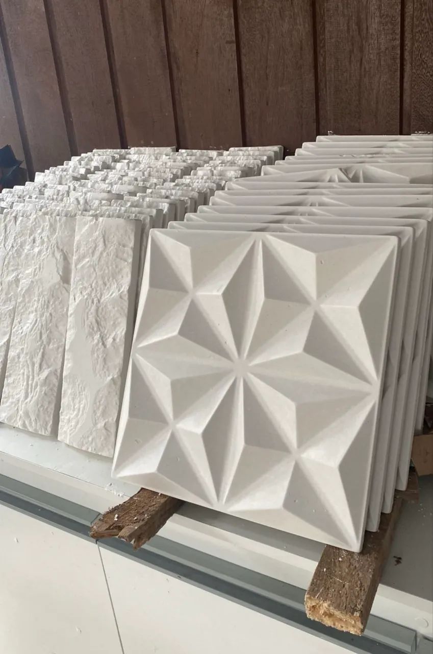 Placas de gesso 3D