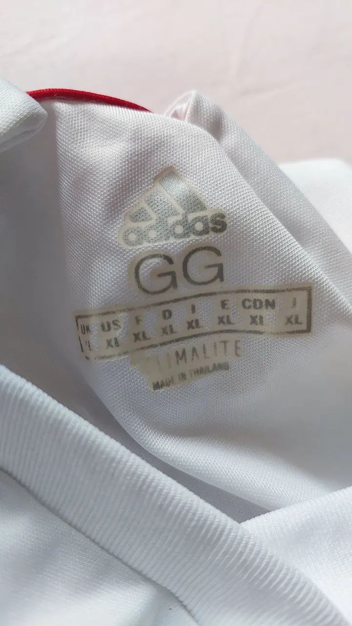 CAMISA TIME FUTEBOL SÃO PAULO SPFC  GG  COM SINAIS DE USO E DO TEMPO SÓ VENDA NÃO TROCO  - Foto 5