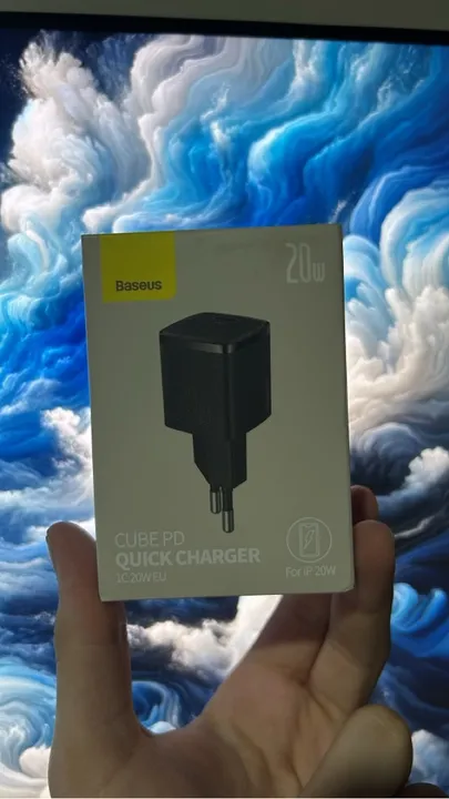 Carregador Rápido Baseus Cube PD 20W