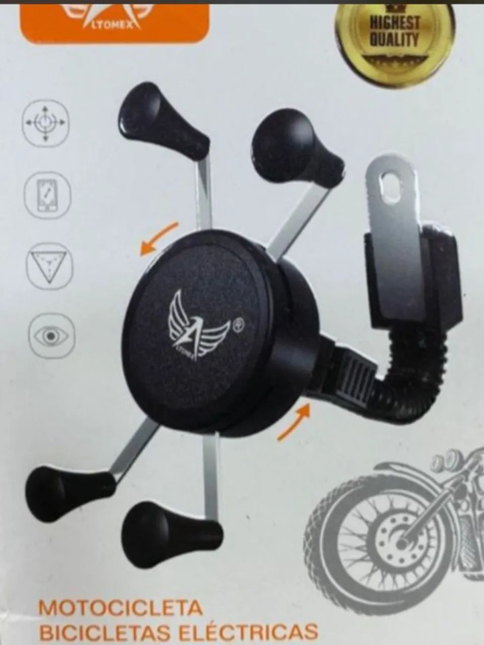 Suporte para Celular de Moto e Bicicleta