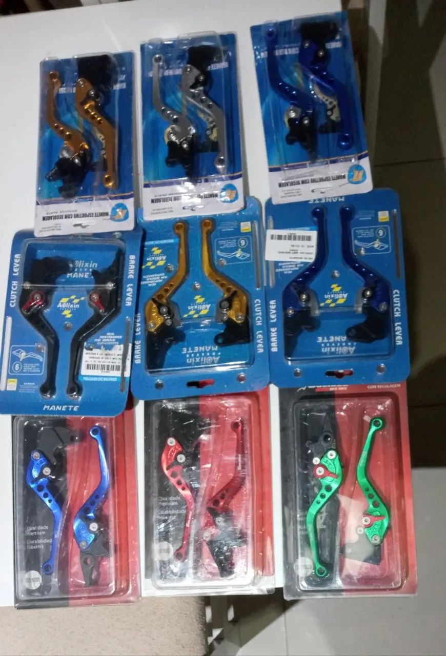 Motos manetes esportiva valor 100,00 par