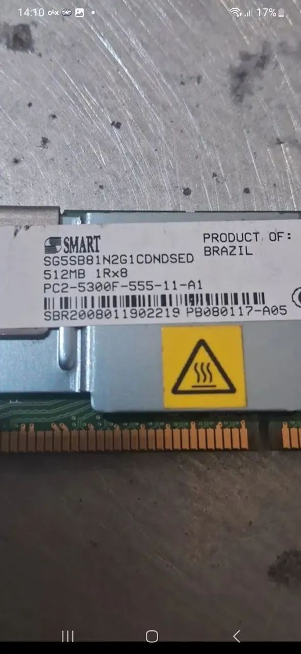 Memórias Servidor 512GB DDR2  - Foto 2