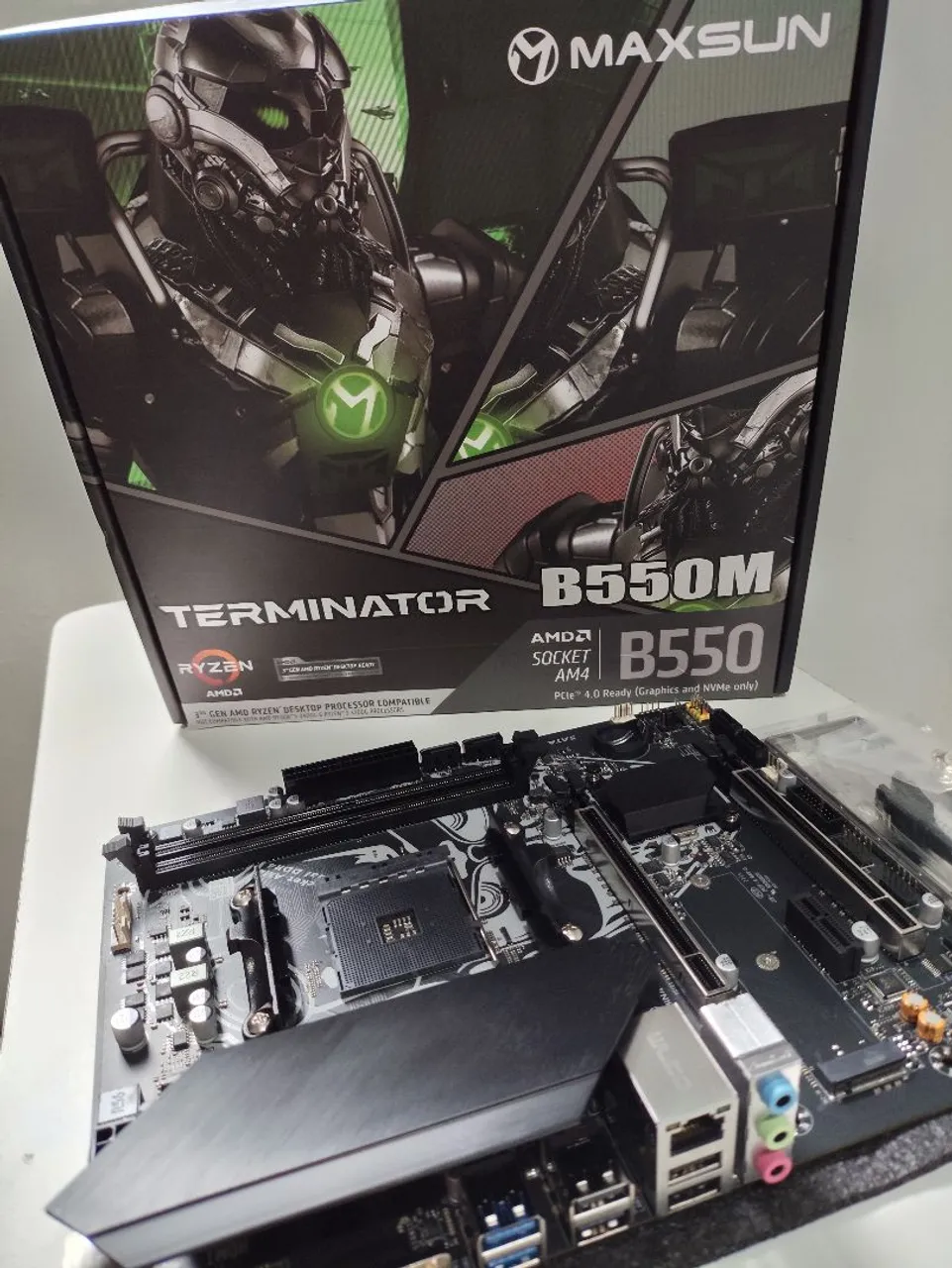 Placa Mãe Maxsun Terminator B550M