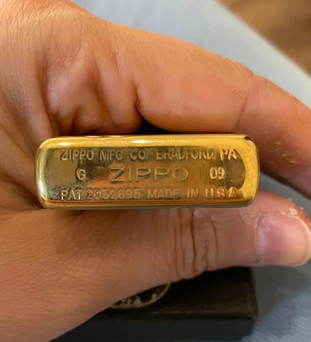 Isqueiro Zippo Brass Vintage anos 30 - Foto 2