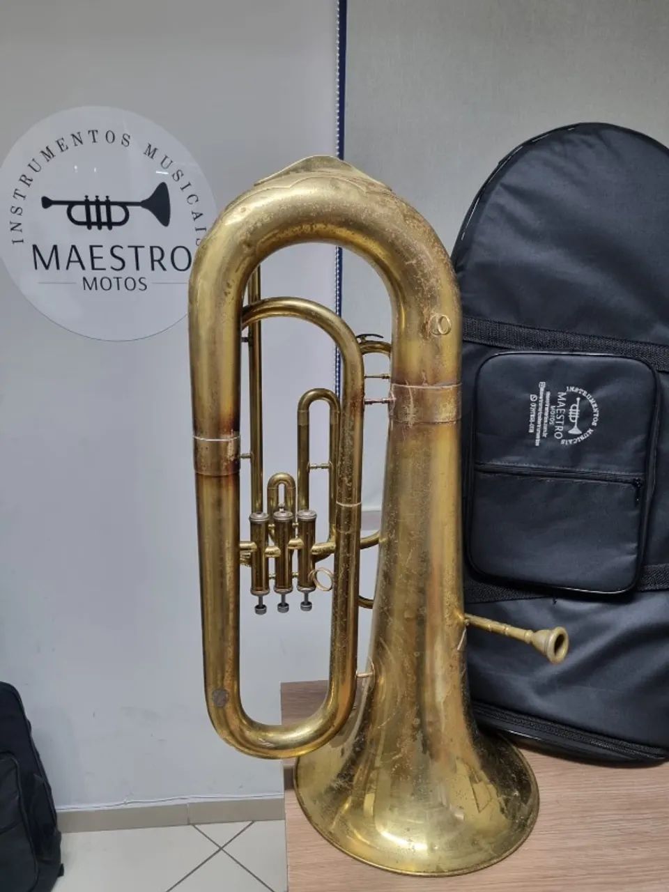 Tuba Bombardão 3/4 Mib CSR - 10X no cartão - Envio p/ todo Brasil - Foto 2