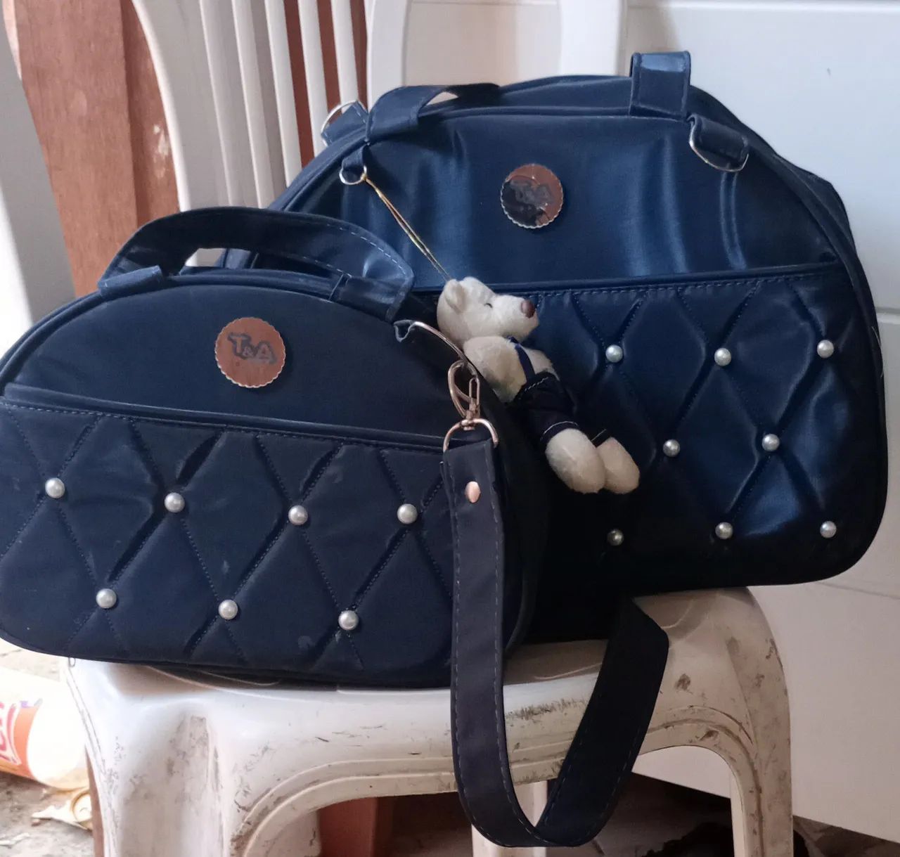 Bolsa maternidade dupla - ótima para UM bebê e também  para gêmeos! - Foto 2