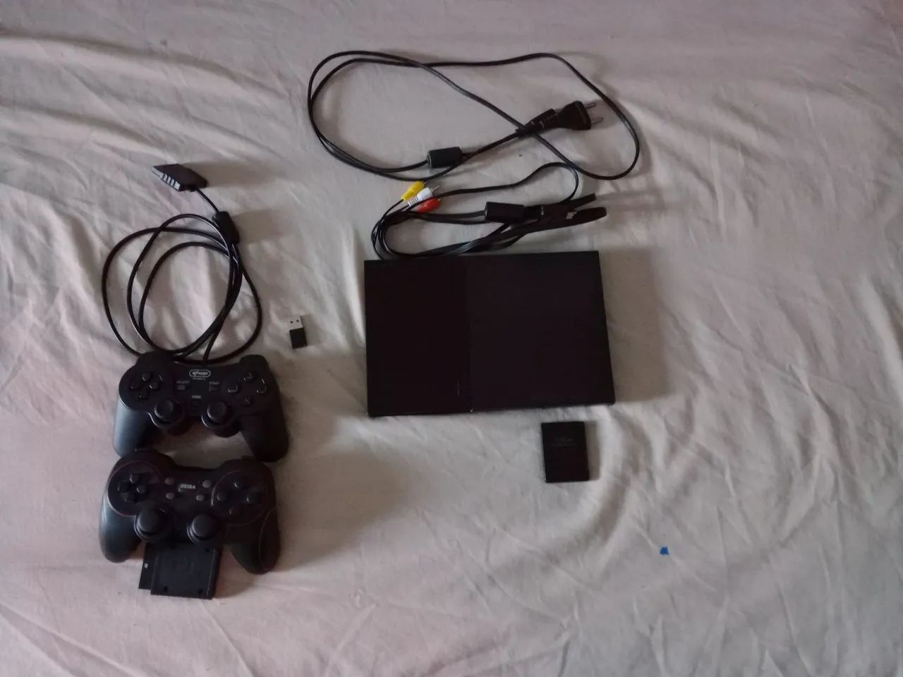 Playstation 2 slim completo com jogos