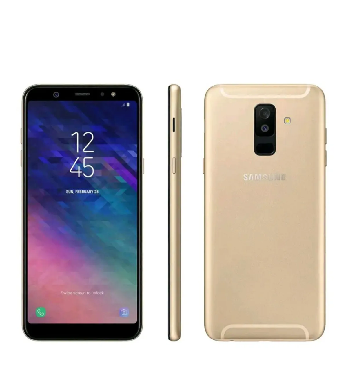 Galaxy a6+ em ótimo estado bateria de 4 miliamperes