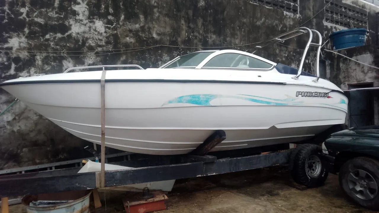 Lancha 23 pes motor mercuri 145 cavalos top - Foto 9