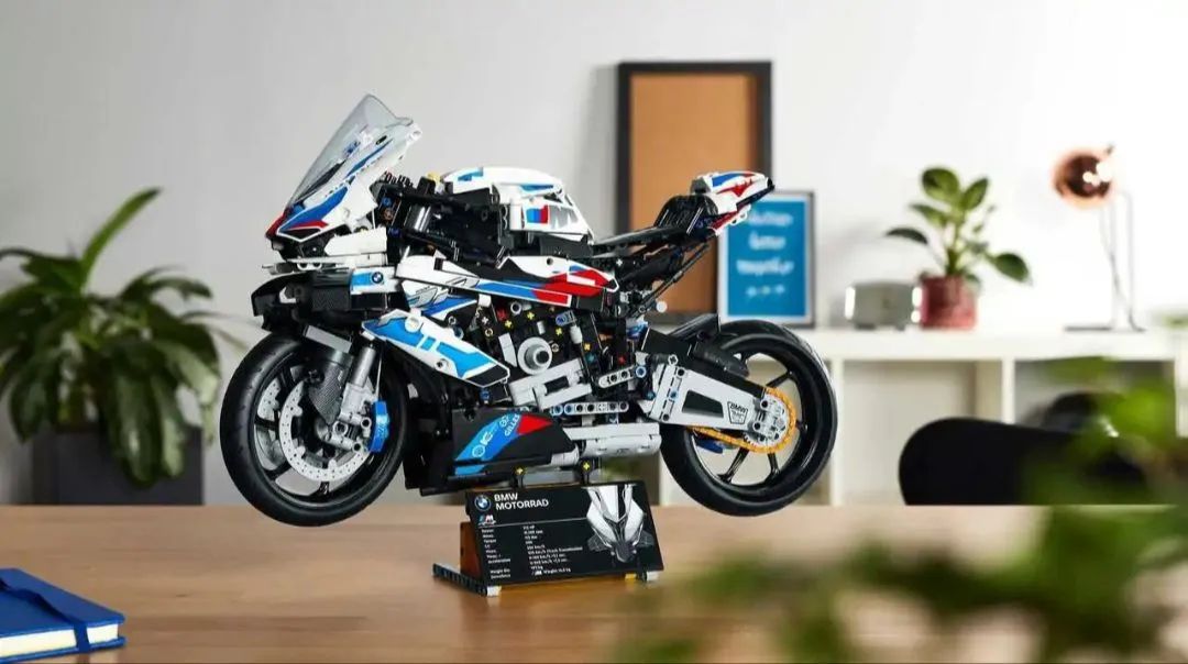 Moto BMW - Estilo lego + de 1900 peças  - Foto 3