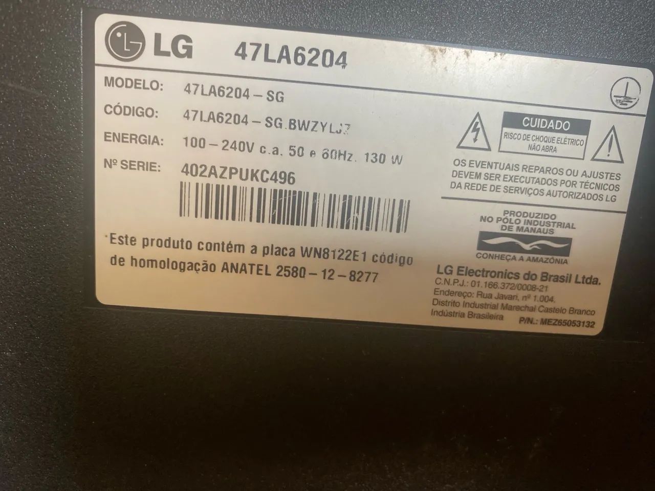 TV LG 47 polegadas  - Foto 2