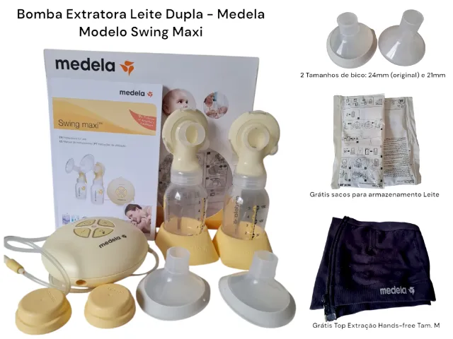Bomba Extratora Medela Dupla Swing Maxi