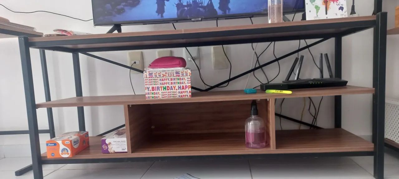 Rack de TV (estilo industrial)