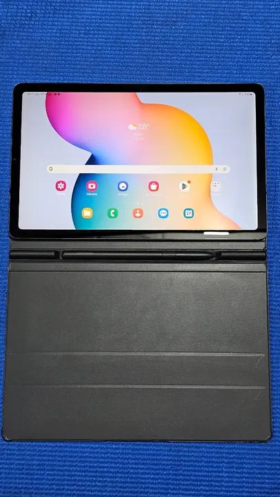 Tablet Samsung Galaxy Tab S6 Lite P615 com Caneta S Pen, Tela 10.4', 64GB, Wi-fi, 4G - Foto 4