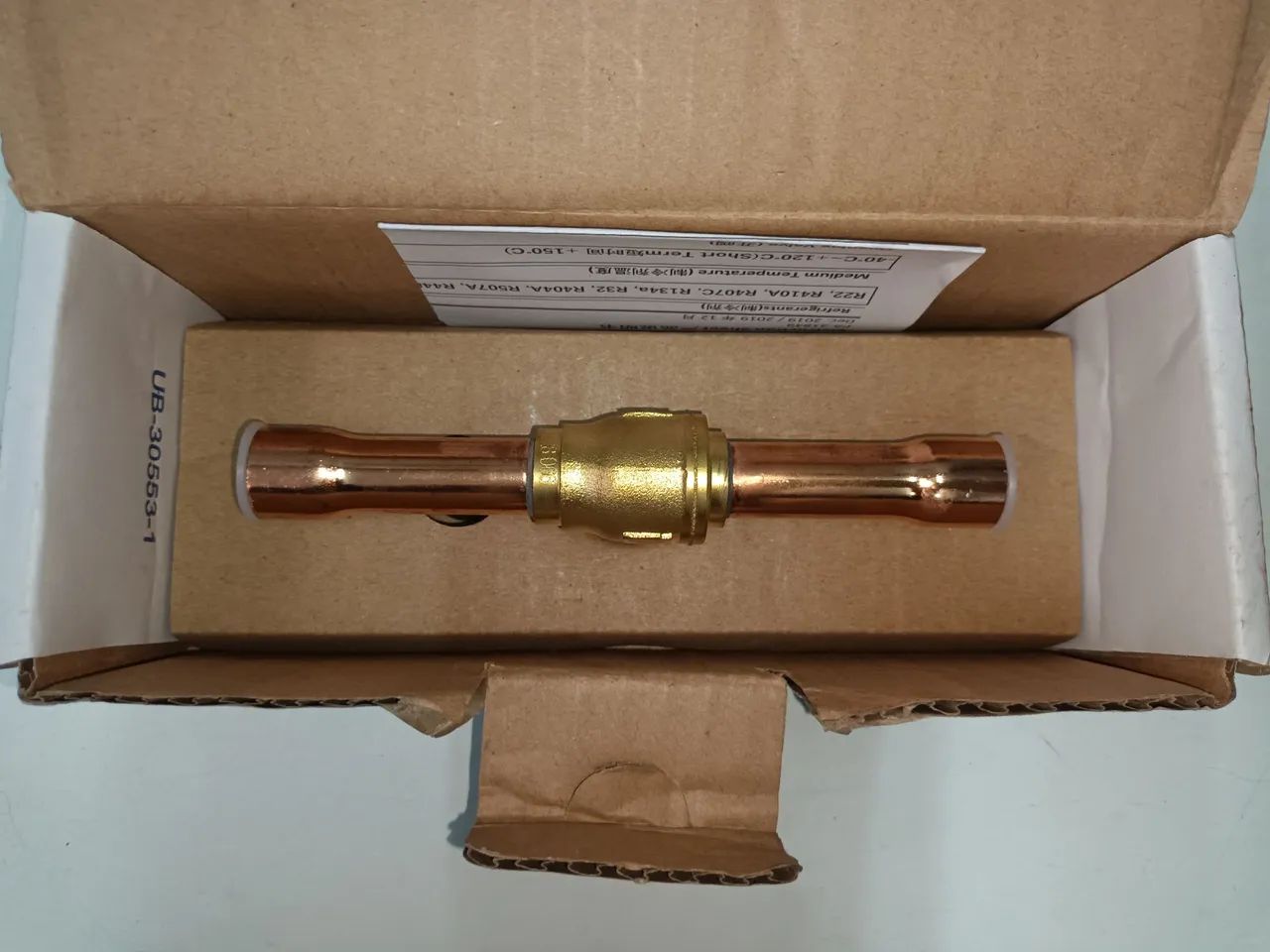 Válvula de Esfera para Refrigeração - Emerson BVSS-058 - Foto 2