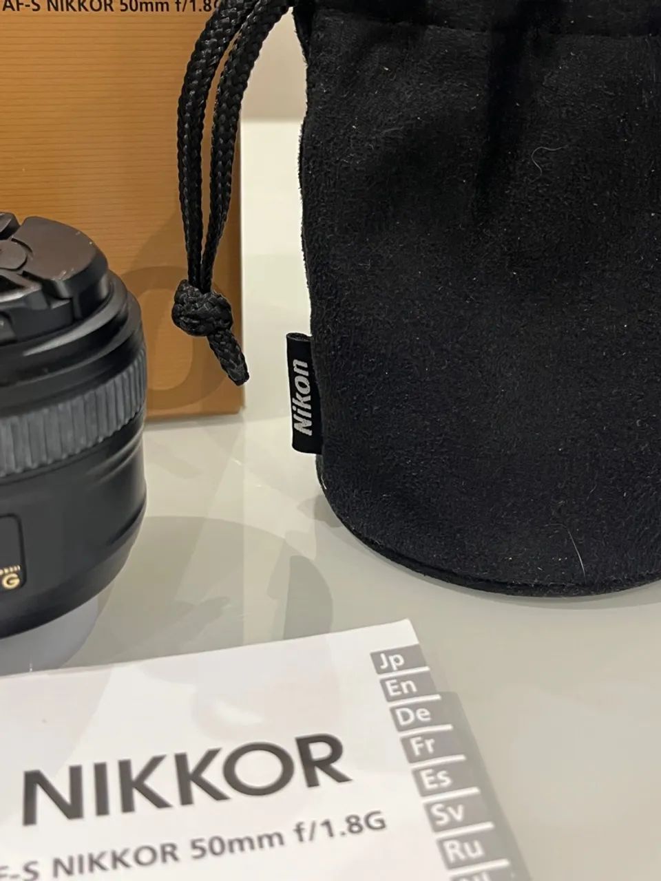 Lente Nikon AF-S Nikkor 50mm f/1.8 - Excelente Estado| Pouco uso - Foto 2
