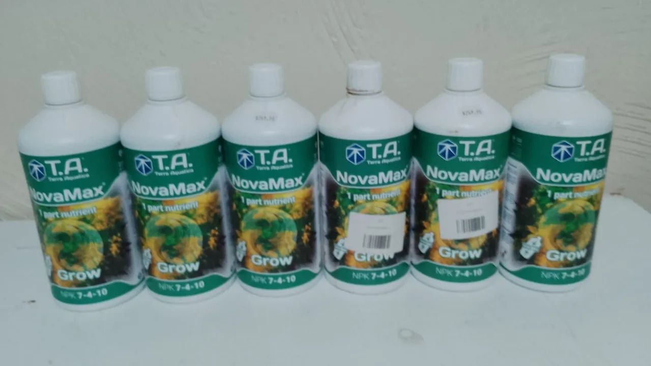 Kit Fertilizantes NovaMax Grow - 6 unidades -1 litro cada - Terra Aquatica - Foto 3