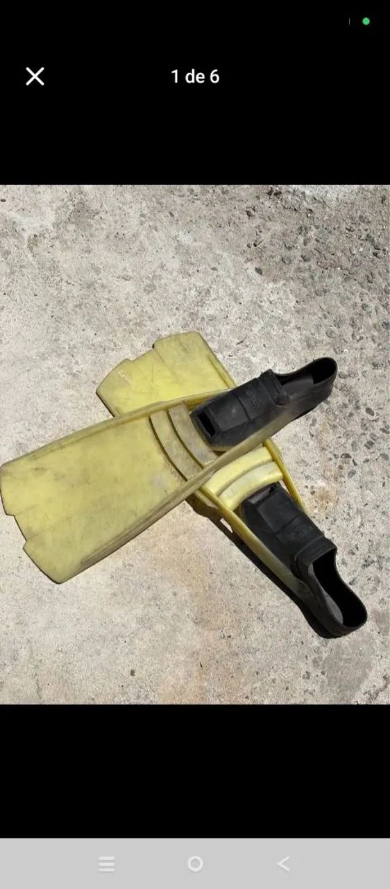 Pé de pato nadadeira 43/44 - Foto 2