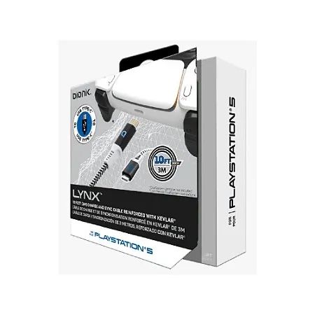Cabo USB-C Lynx 3mts para PS5 - Bionik
