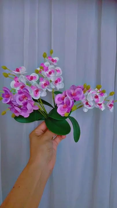 Orquídeas artificial mini 15 reais a unidade  - Foto 2