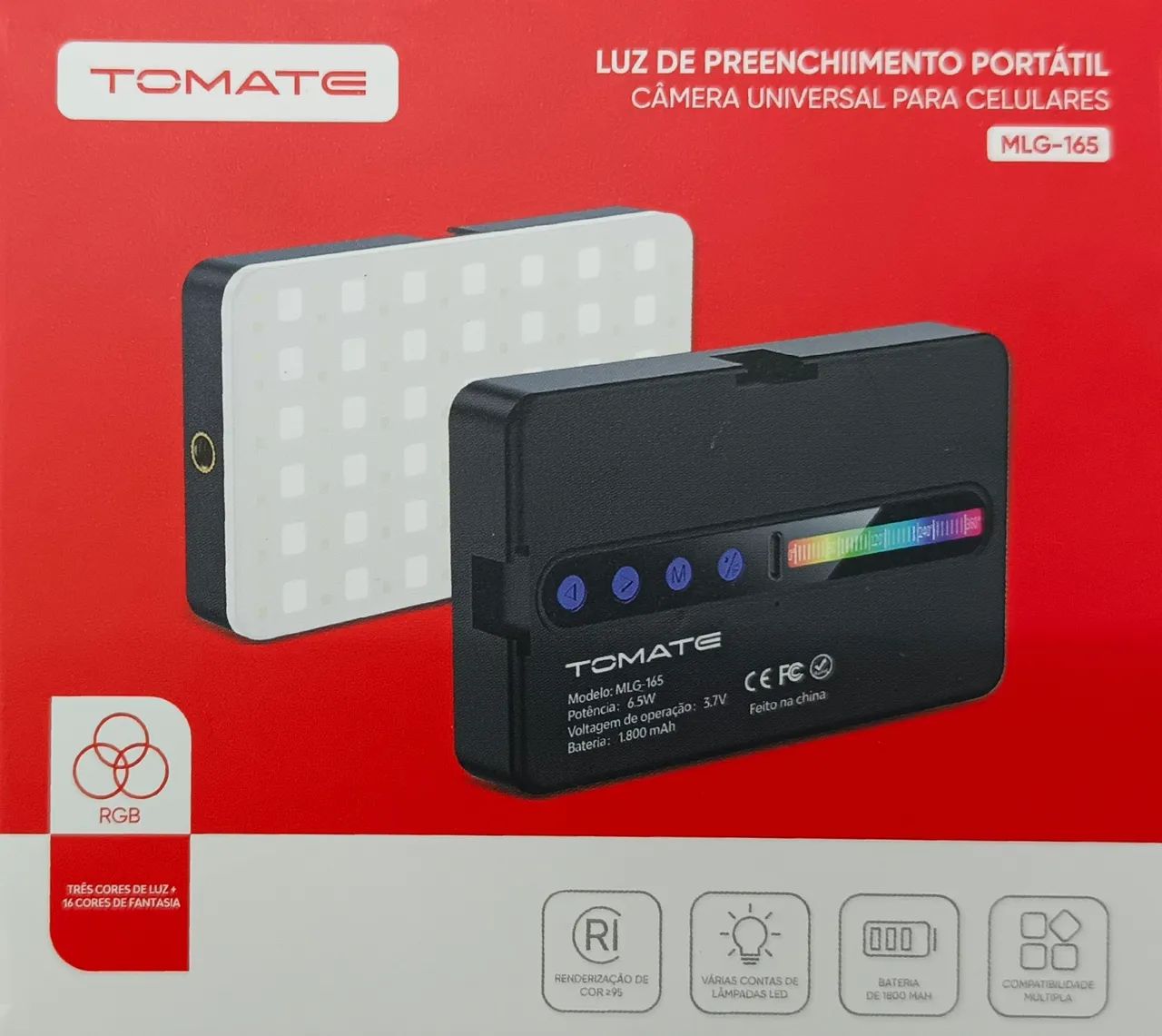 LUMINARIA DE LED PORTATIL RECARREGAVEL<br> - Foto 5