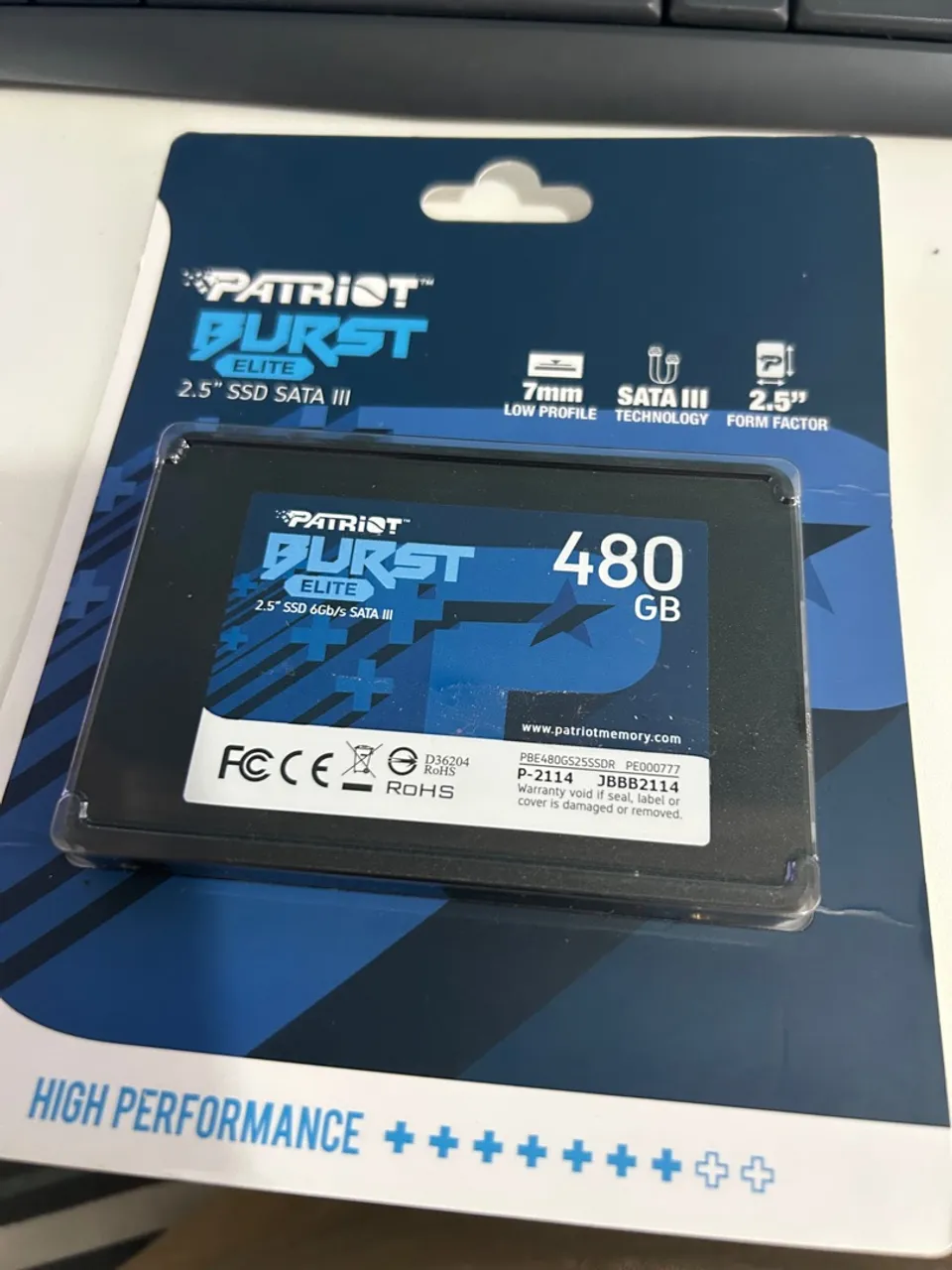 SSD Patriot Burst Elite 480GB