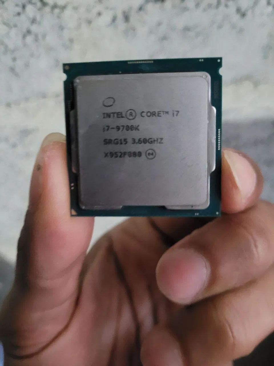 Processador I7 9700K ótimo estado s/ Caixa
