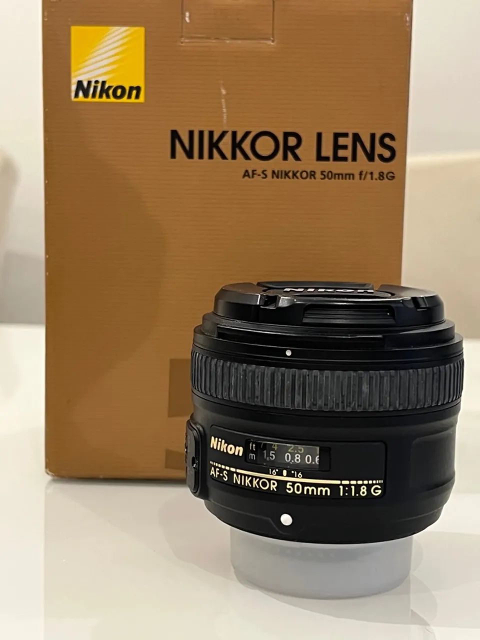 Lente Nikon AF-S Nikkor 50mm f/1.8 - Excelente Estado| Pouco uso