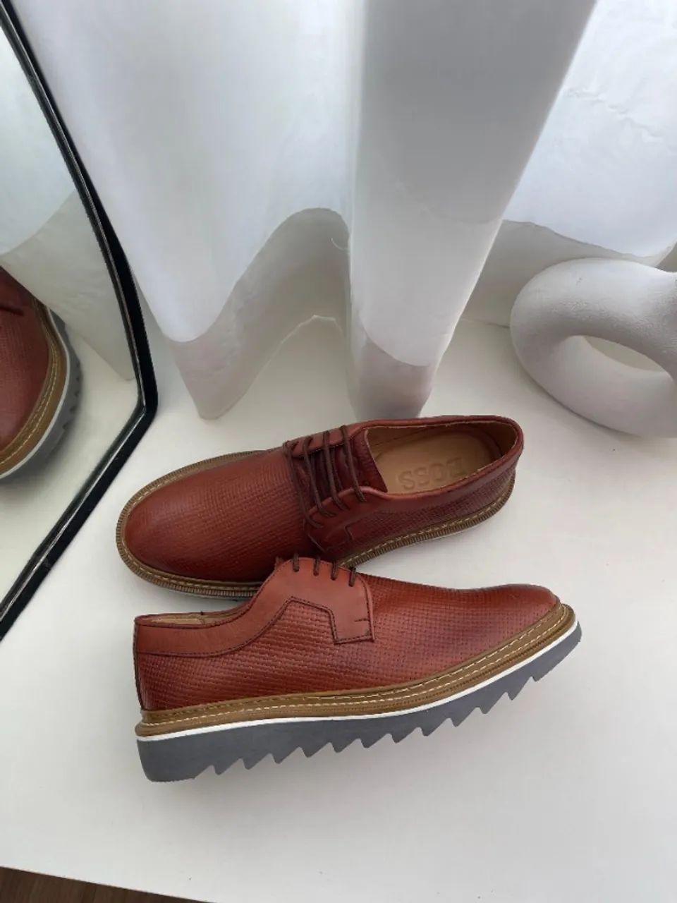 Sapato Hugo Boss COURO LEGÍTIMO Masculino - Foto 3