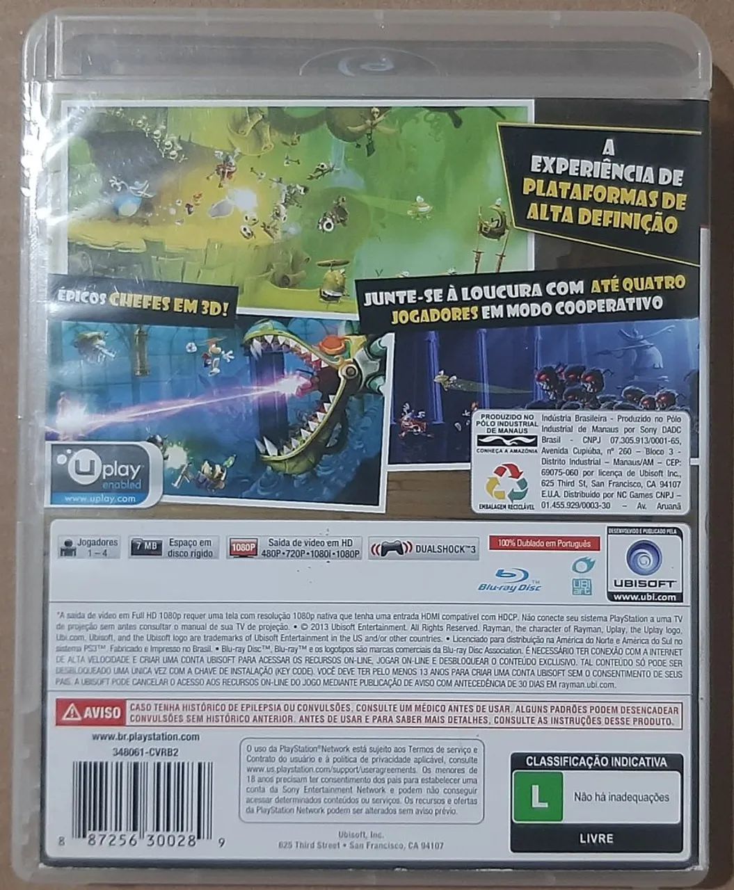 Rayman Legends PS3 - semi-novo - Foto 4