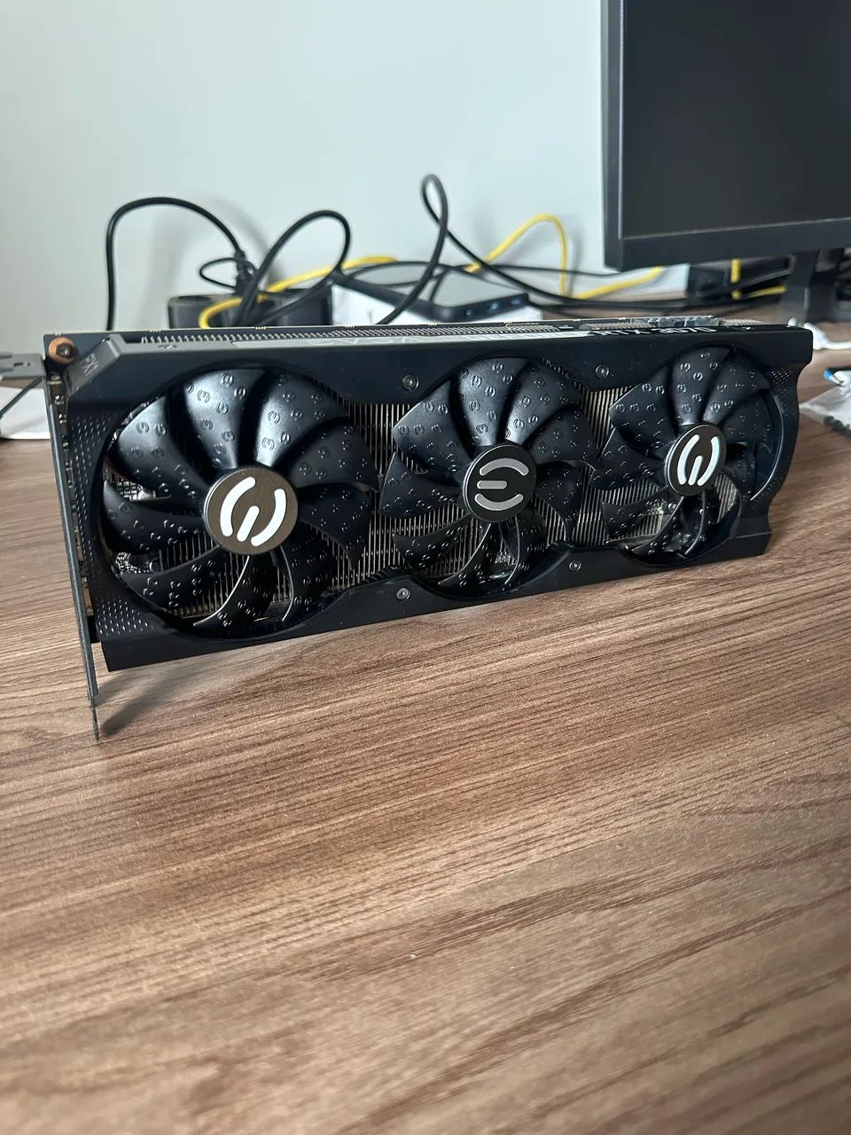 Placa de Vídeo RTX 3070 EVGA XC3 Black 8GB Estado de nova 