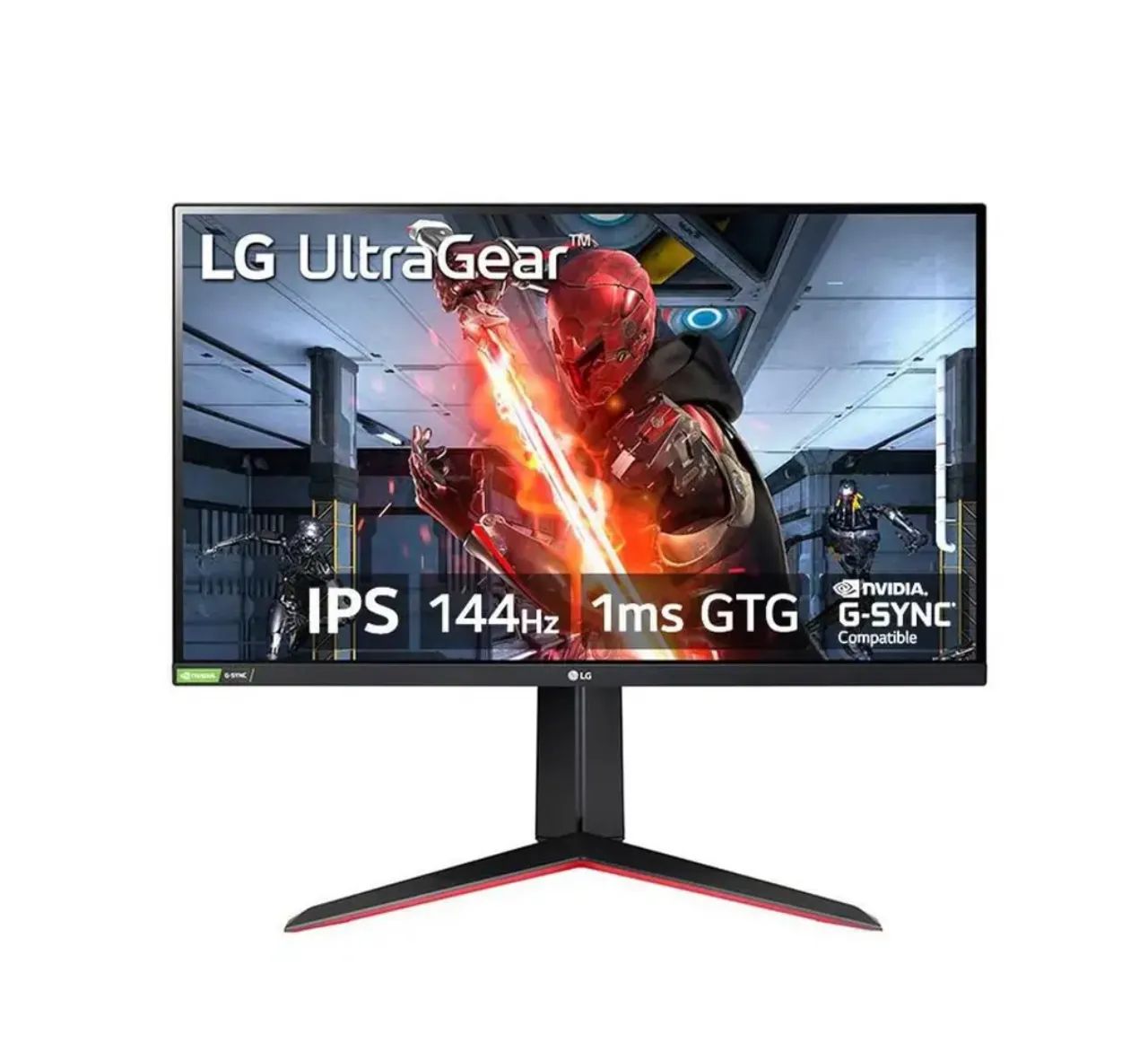 Monitor Gamer LG Ultragear 27?, Full HD, 144Hz, 1ms, ips, HDR 10, Nvdia Gsync