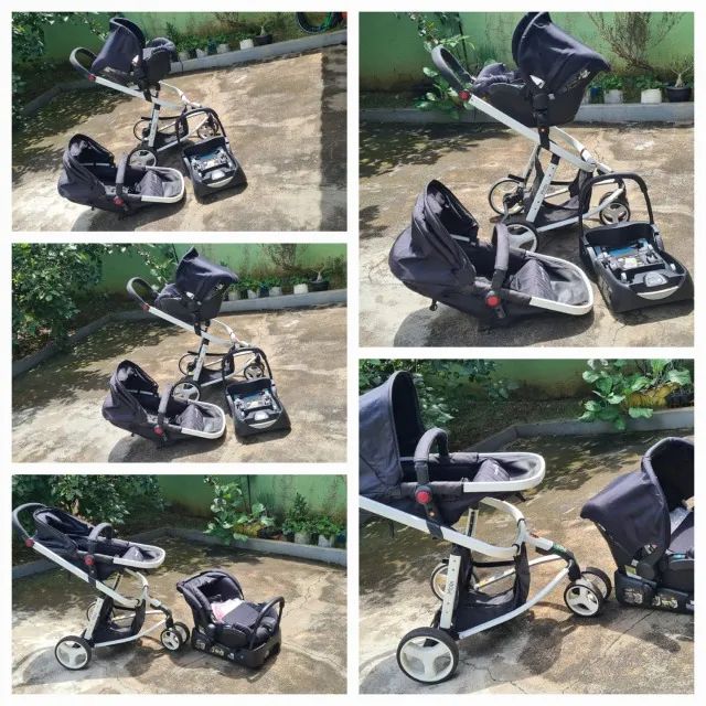Carrinho com Bebê Conforto Travel System Mobi - Safety 1st - Foto 3