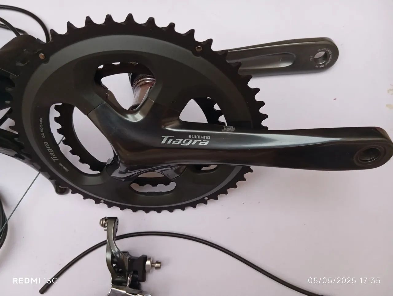 Grupo Shimano Tiagra Disc 2x10v zero km  - Foto 4