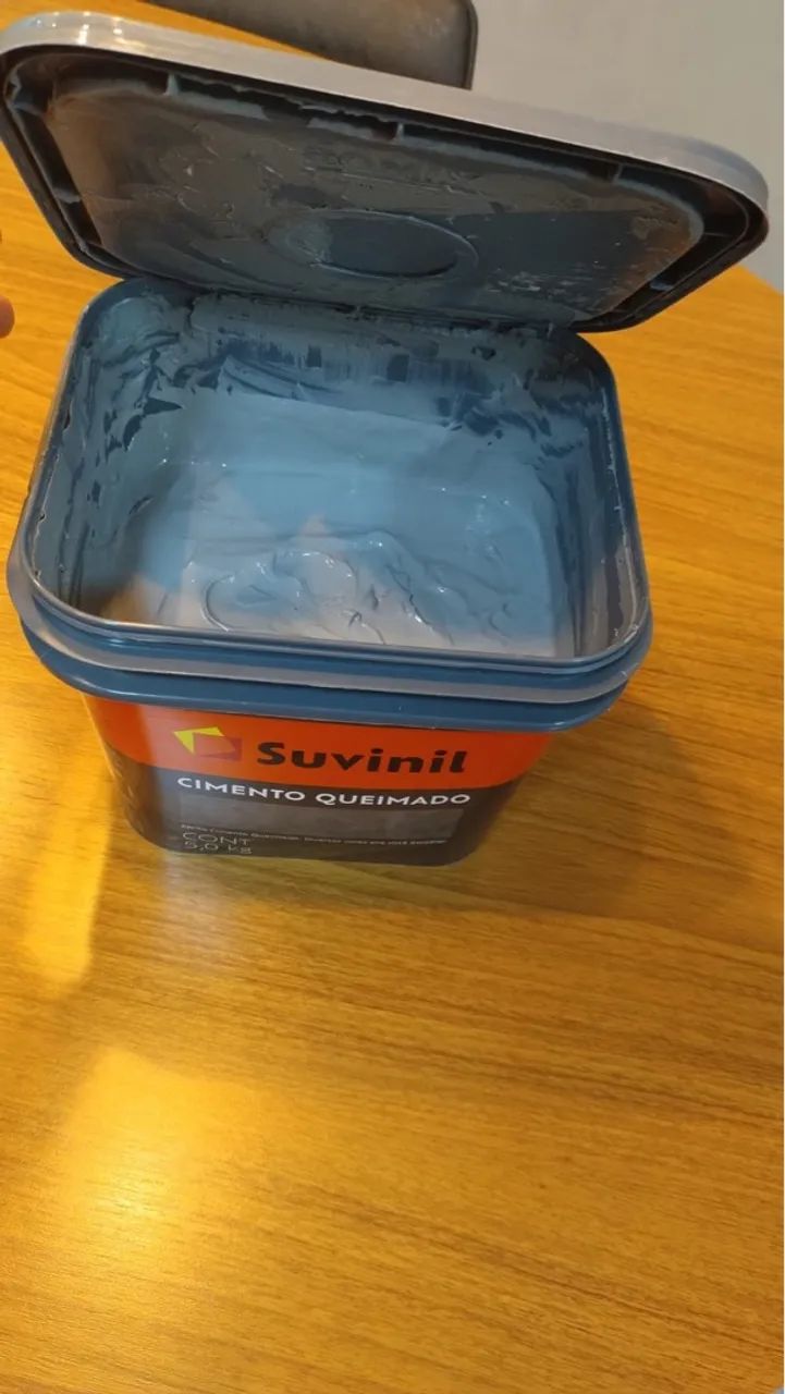 Tinta Suvinil Cimento Queimado 5kg - Mais da metade da lata - Foto 2