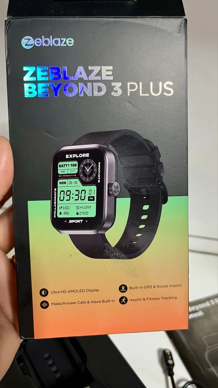 Smartwatch com GPS Zeblaze Beyond 3 Plus