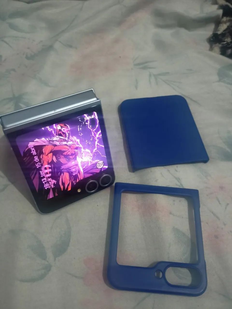 ZFlip 6 Az completo. Venc/01/26. Trocas apenas em Iphone 14, 14 plus, 15 ou Edge 50 ultra. - Foto 4