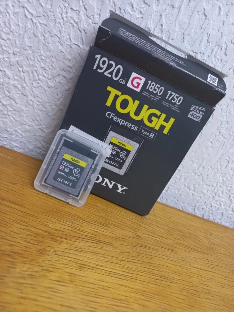  Cartão de memoria Sony 1920gb 