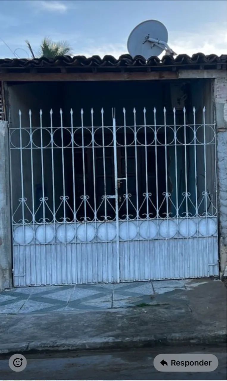 Vendo portão de ferro 400,00