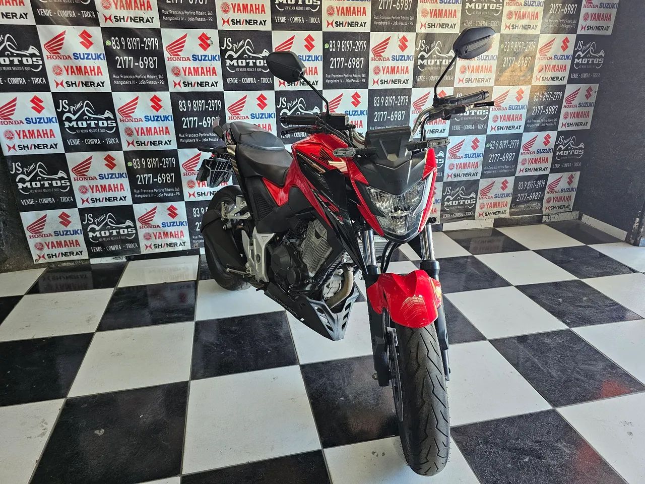 CB Twister 300F - 2023 JS PRIME MOTOS 