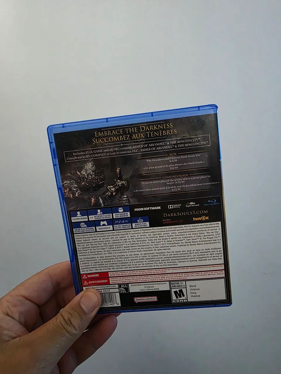 Dark Souls 3 Complete Edition (credit card accepted)63824122978179122