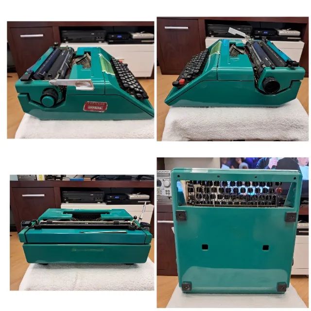 Máquina de escrever Olivetti Studio 45 - Conservada - Foto 2