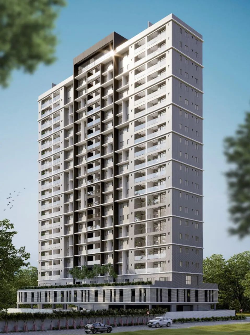 Apt com 3 quartos em Condominio Clube 2 vagas de garagem 2 suites