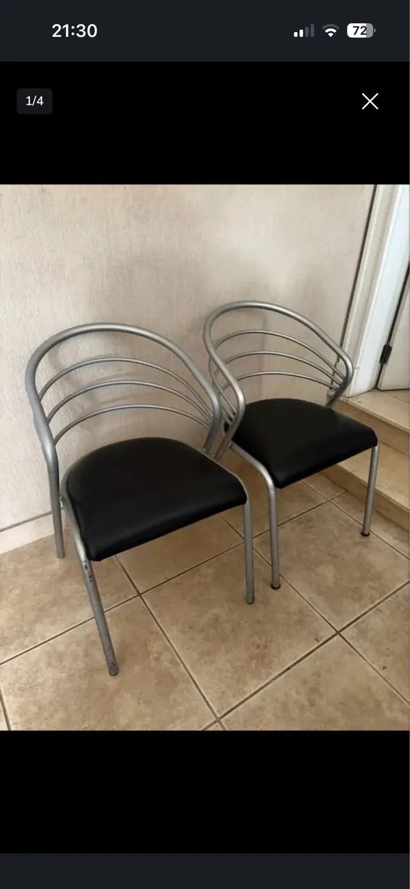 2 poltroninhas retrô 