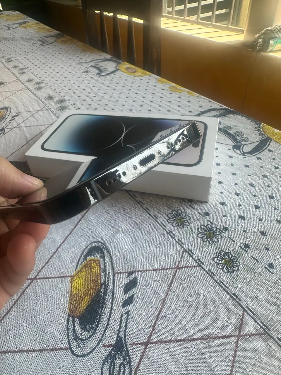 Iphone 14 Pro Max Space Black Aceito trocas Passo Cartão - Foto 2