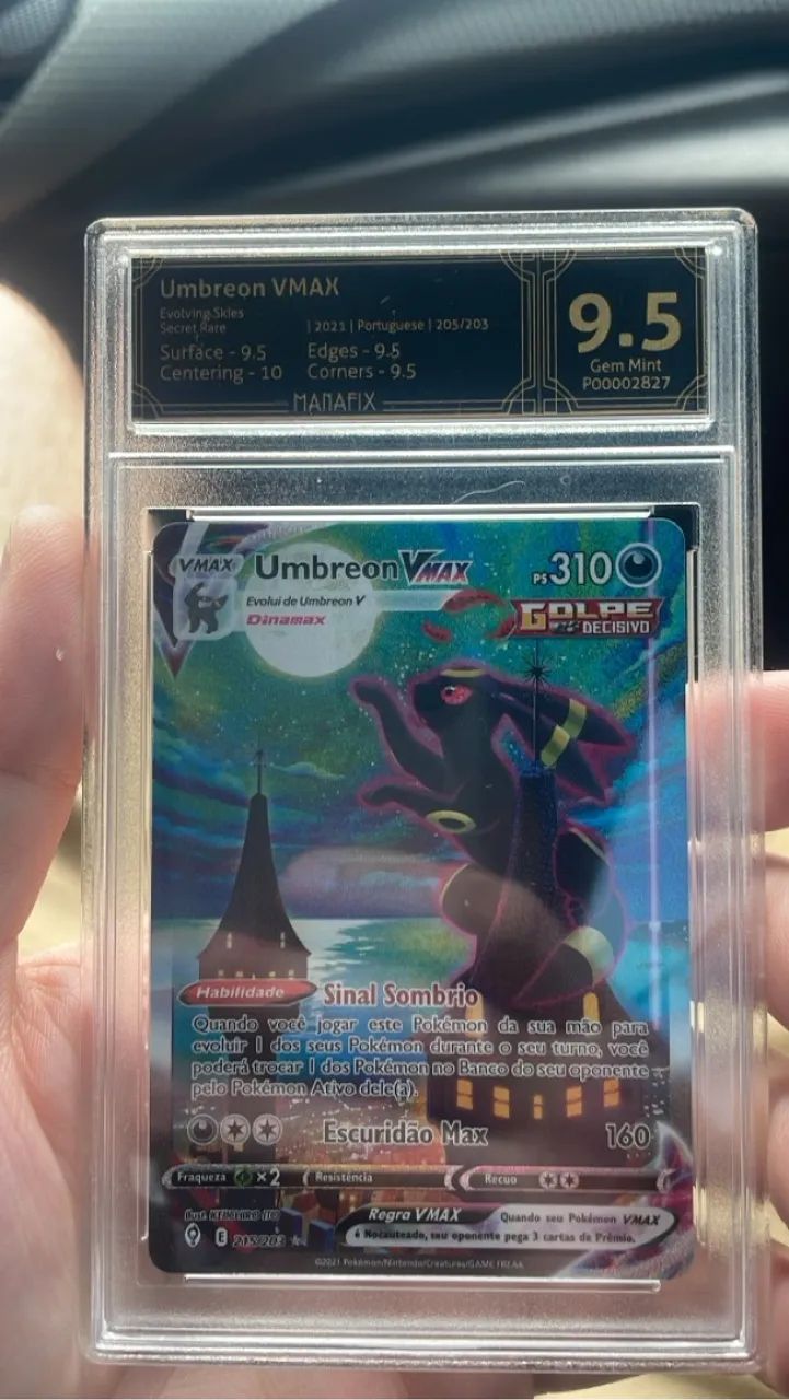 Umbreon VMAX - Golpe Decisivo - céus em evolução  - Foto 3