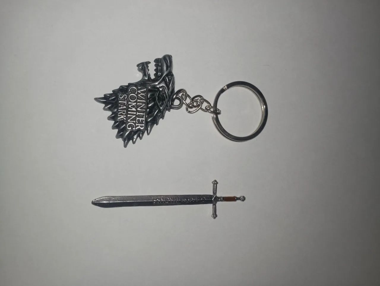 Chaveiro e mini espada Game off Thrones