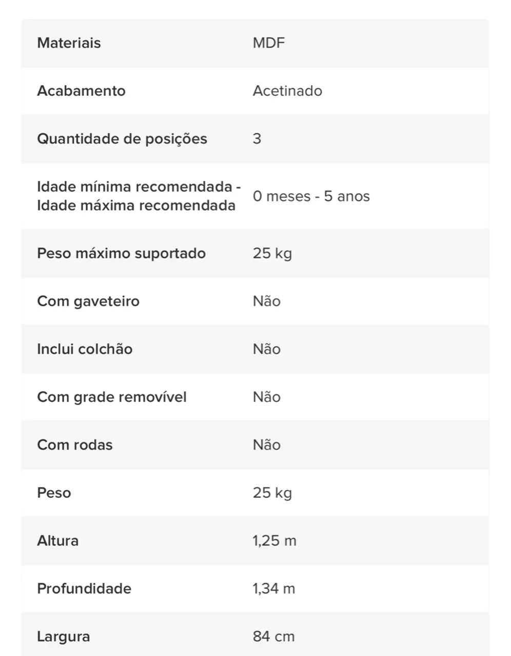 Berço Provençal Com Dois Capitonês Off White - Foto 3